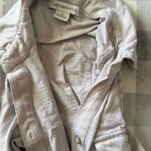 Liz Claiborne Women's Light Gray Blazer